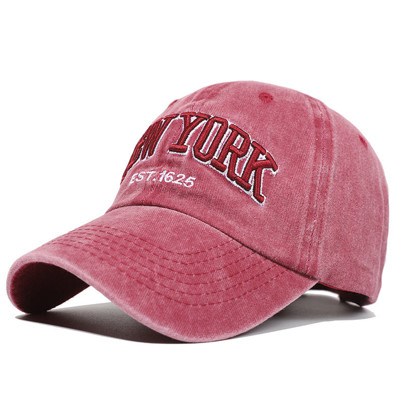 Men's Distressed Embroidered Dad Hat Bowlift