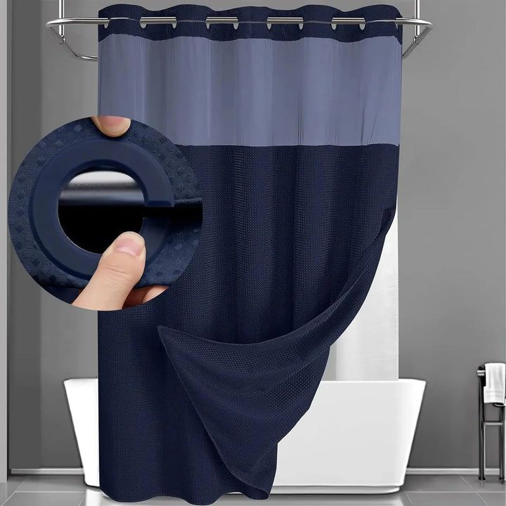 Artistic Floral Shower Curtain Bowlift