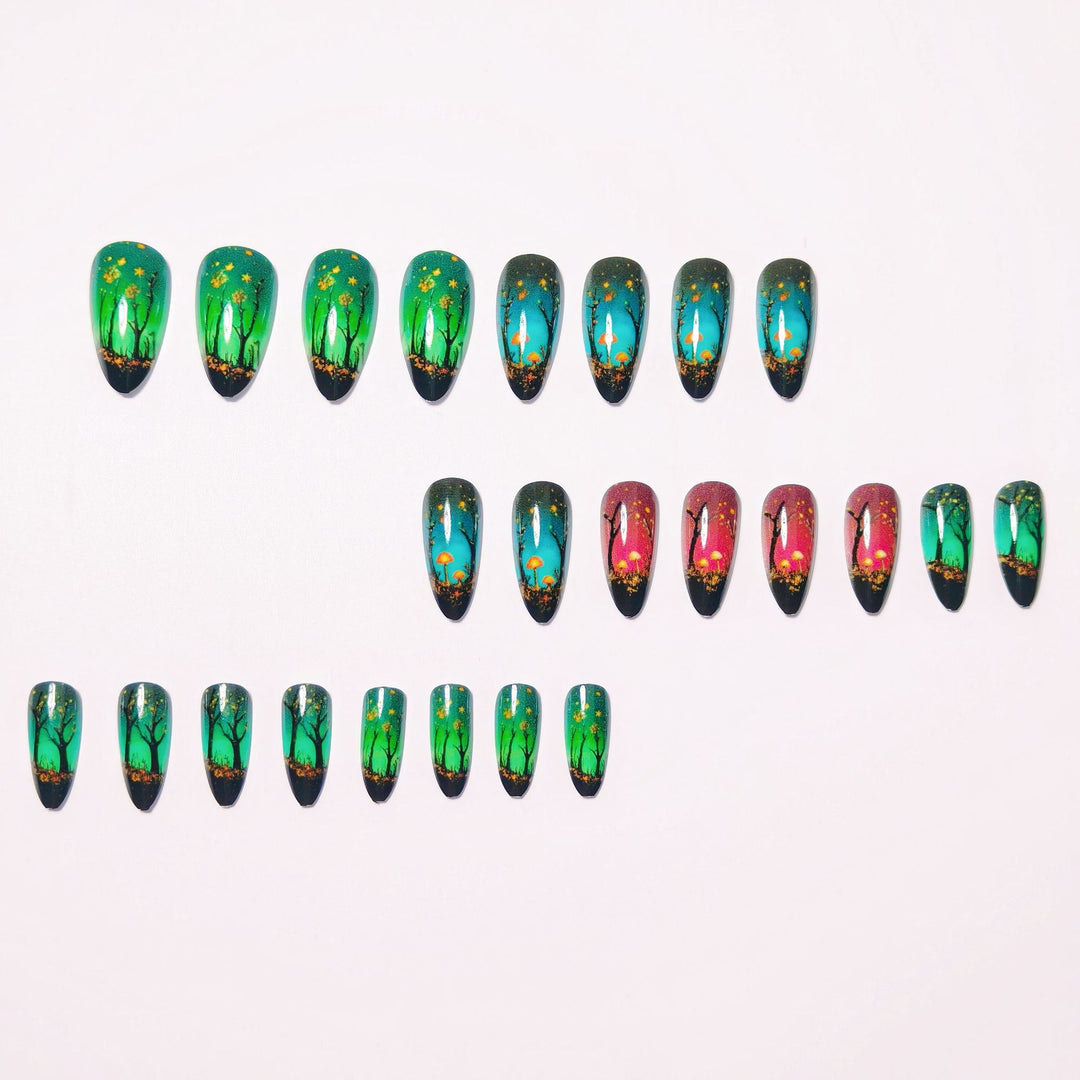 Nature-Inspired Nail Art Set Bowlift
