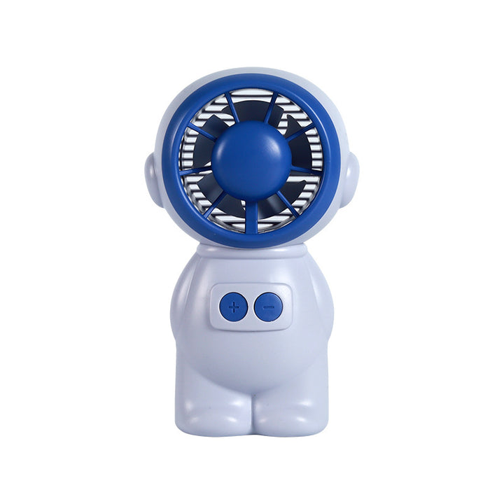 Unisex Portable Hand Fan in playful Astronaut Design Bowlift