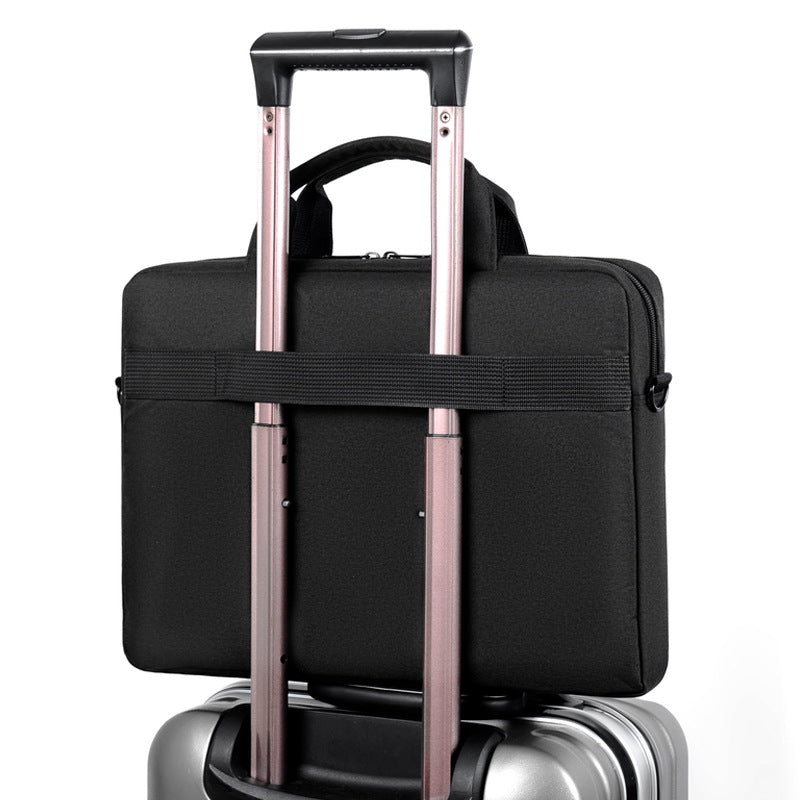 Professional Multi-Compartment Laptop Briefcase Bowlift