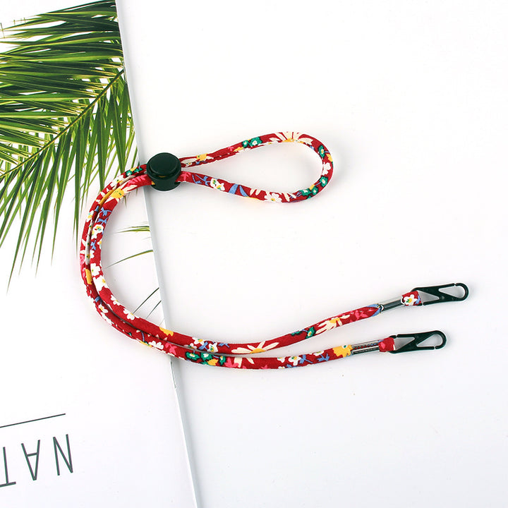 Floral Print Eyewear Strap Bowlift