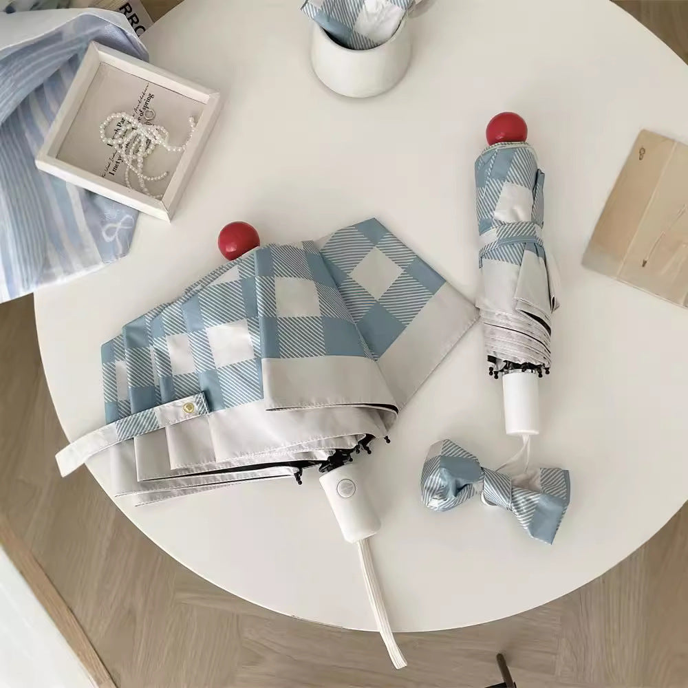 Women’s Foldable Umbrella with Special Design Bowlift