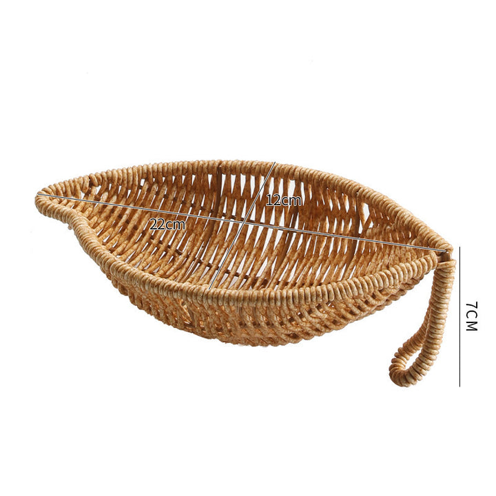 Multi-Sectional Woven Storage Basket Bowlift