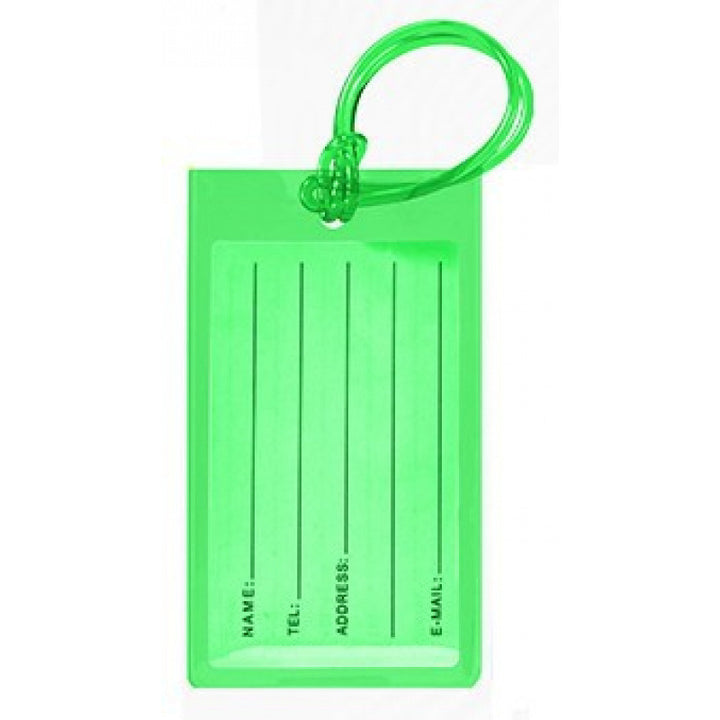 Flexible Travel Identification Tag Bowlift