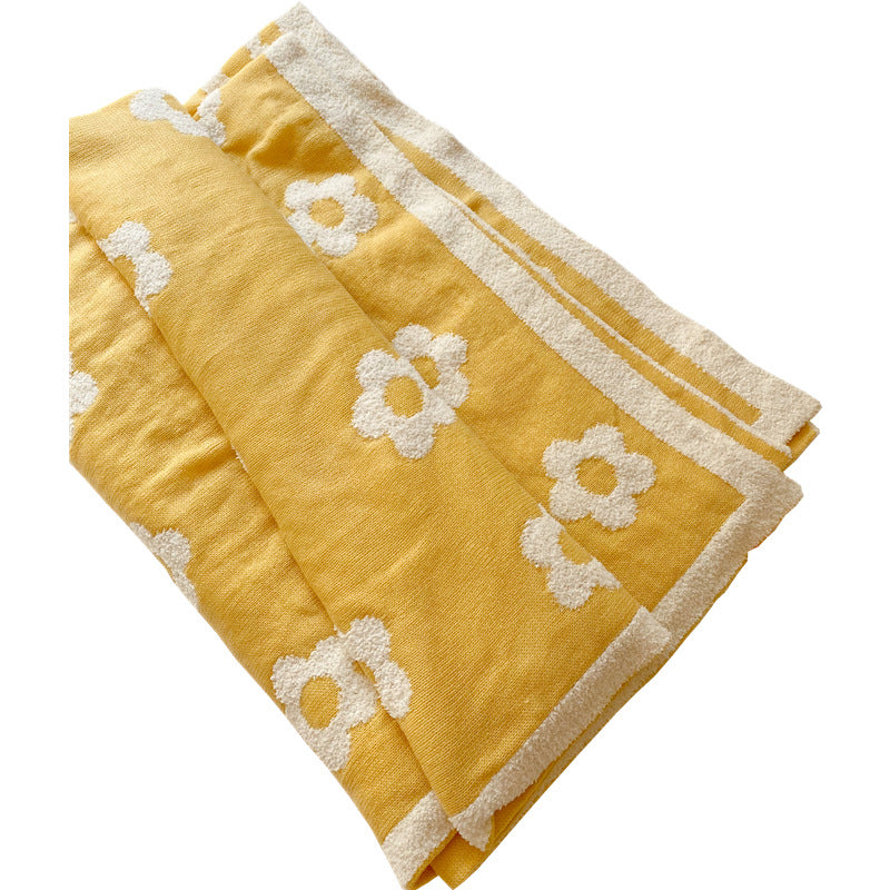 Unisex Cozy Blanket with Floral Design Bowlift