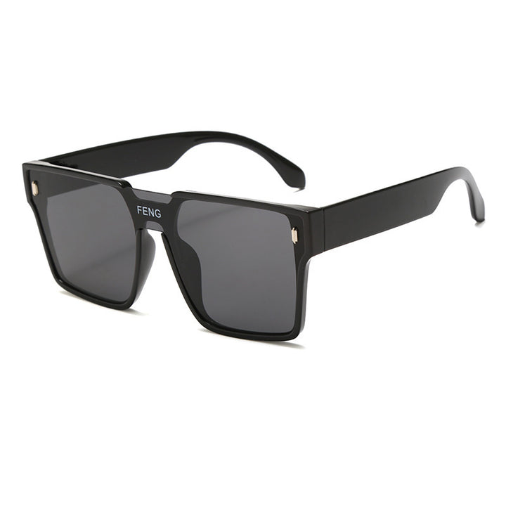 Women's fashionable square sunglasses with a sturdy frame and high wearing comfort Bowlift