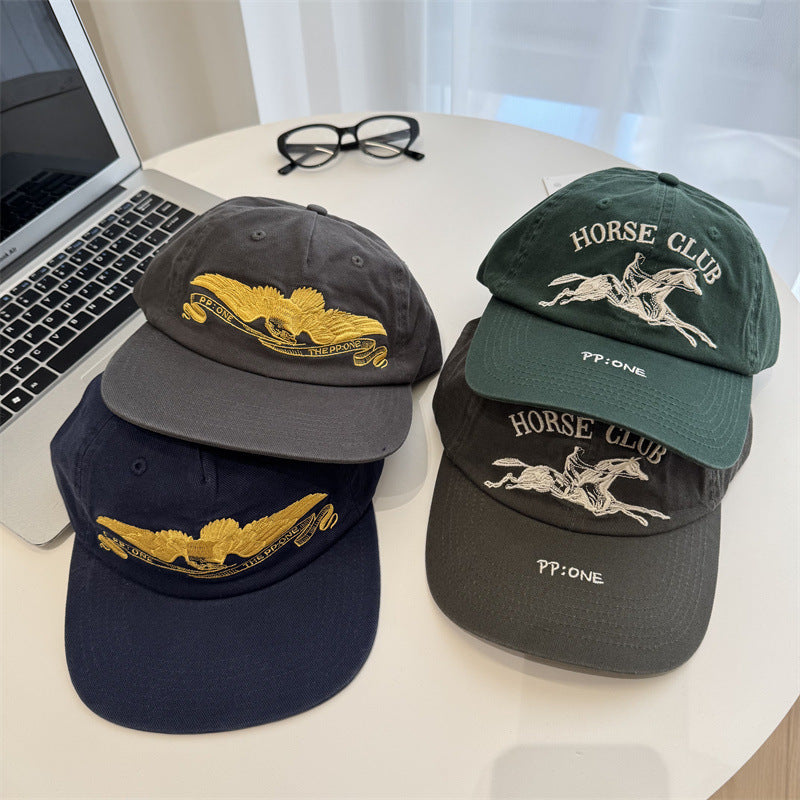 Men's Embroidered Graphic Cap Bowlift