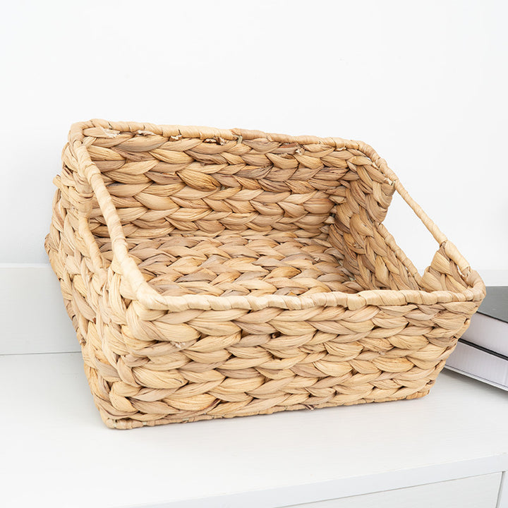 Natural Woven Storage Basket Bowlift