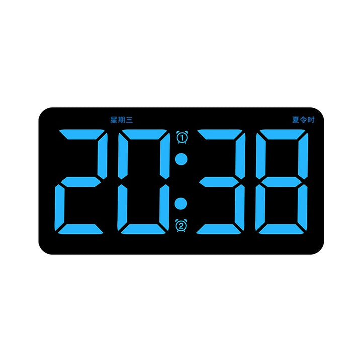 Digital LED Alarm Clock with Large Digits and Snooze Function Bowlift