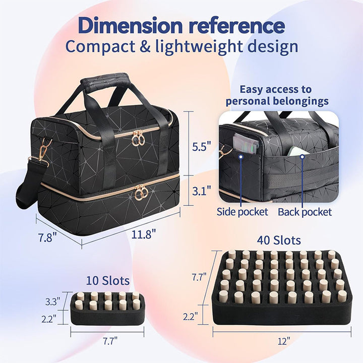 Luxurious Cosmetic Organizer Bag Bowlift