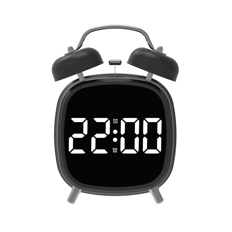 Digital Alarm Clock with Dual Alarm Function Bowlift