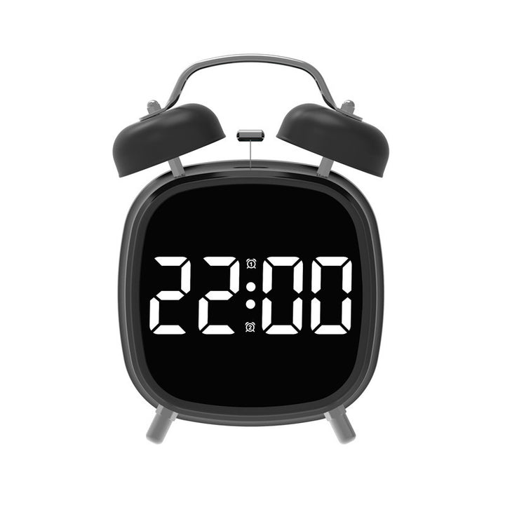 Digital Alarm Clock with Dual Alarm Function Bowlift