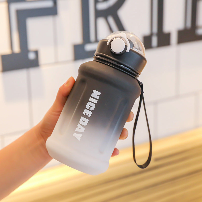 Unisex Silicone Water Bottle with Leakproof Lid Bowlift
