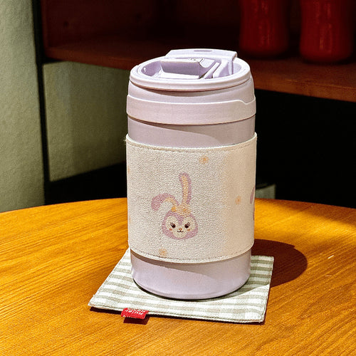 Women's Insulated Coffee Mug with Cute Bunny Design Bowlift