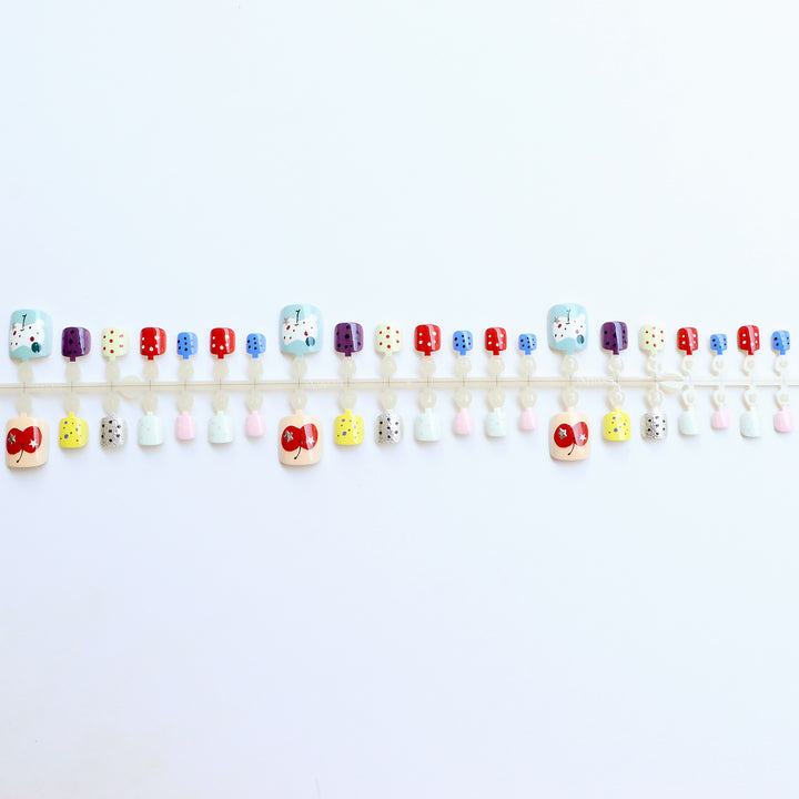Creative Themed Press-On Nail Collection Bowlift