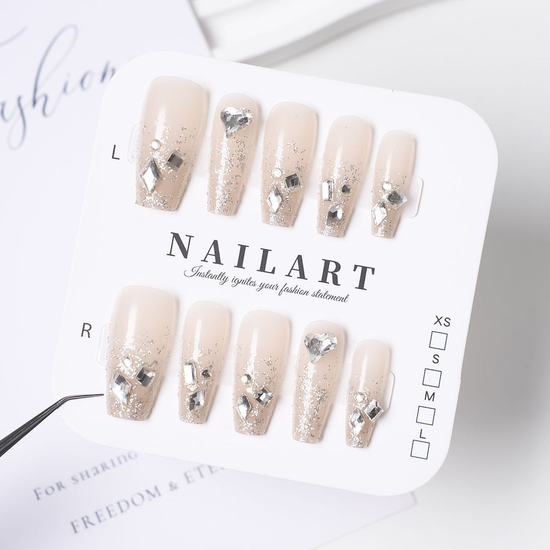 Creative Thematic Press-On Nail Set Bowlift