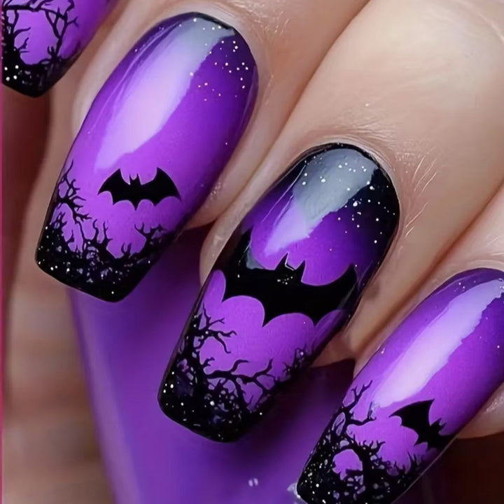 Halloween-Themed Artistic Nail Art Set Bowlift