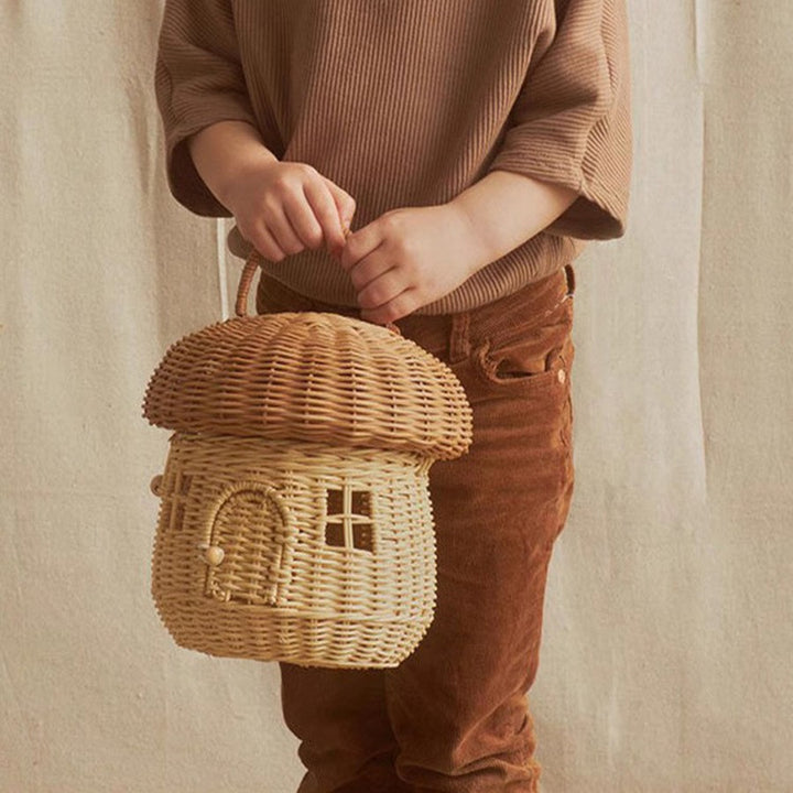 Playful hand basket in house design Bowlift
