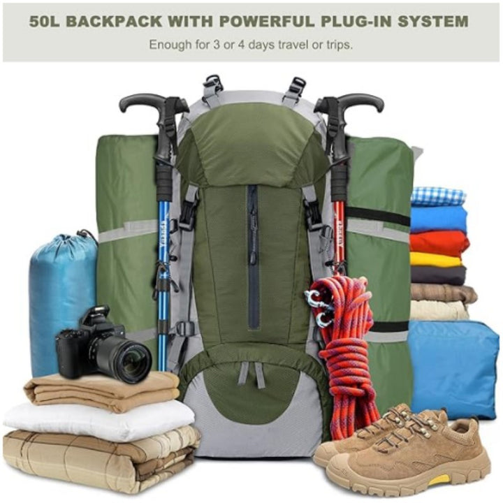 Multi-Functional Hiking Backpack Bowlift