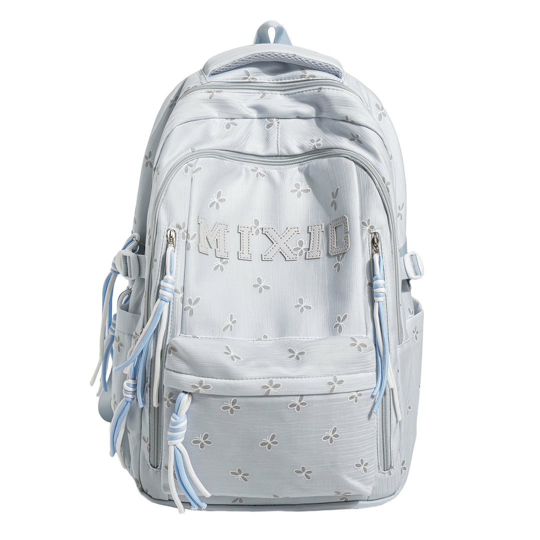 Floral Appliqué Stylish Backpack Bowlift