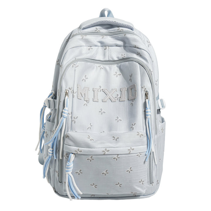 Floral Appliqué Stylish Backpack Bowlift