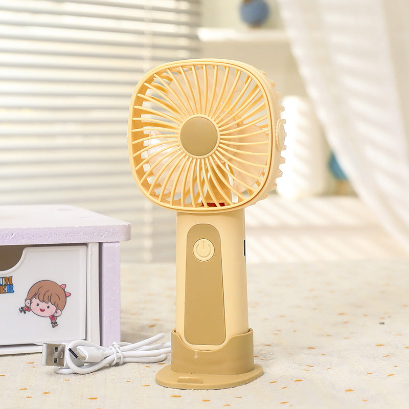 Women's Portable USB Hand Fan with Adjustable Tilt Angle Bowlift