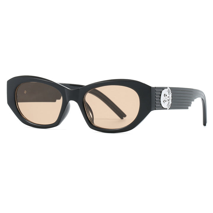 Women's fashionable sunglasses in striking design with luxurious frame elements Bowlift