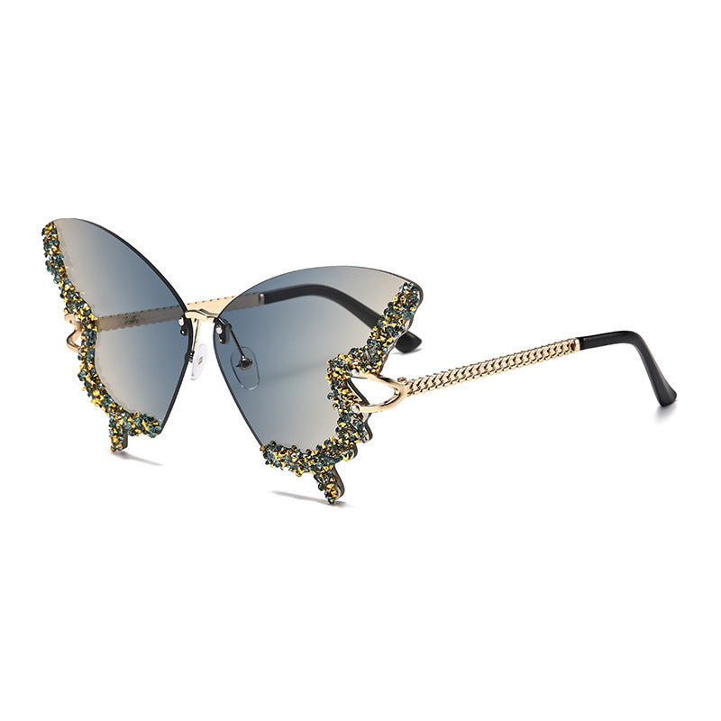 Glamorous Butterfly Frame Sunglasses
