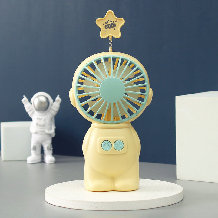 Unisex Portable Mini Fan in Playful Figure Design Bowlift