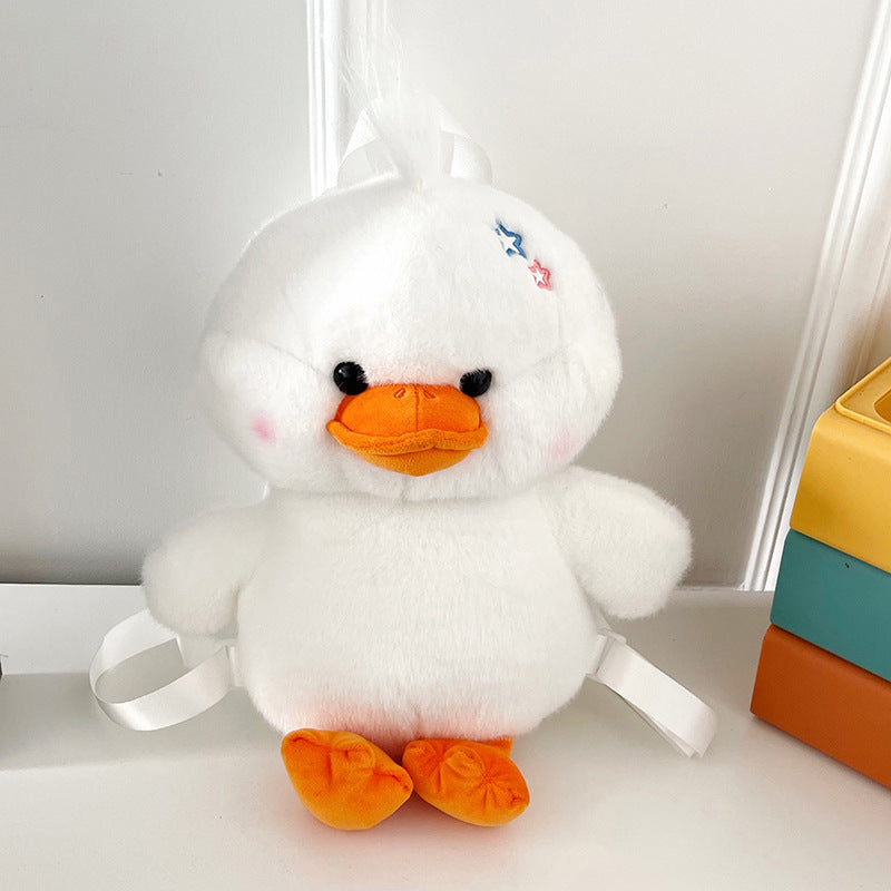 Plush Duck Backpack