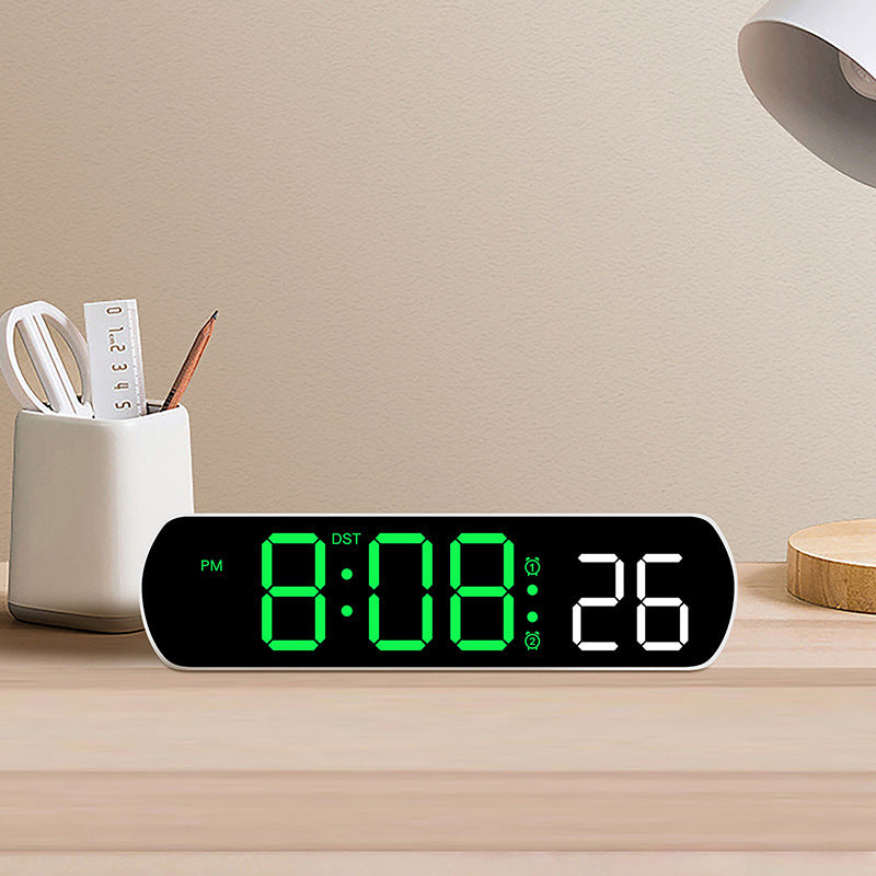 Digital table clock with temperature and date display Bowlift