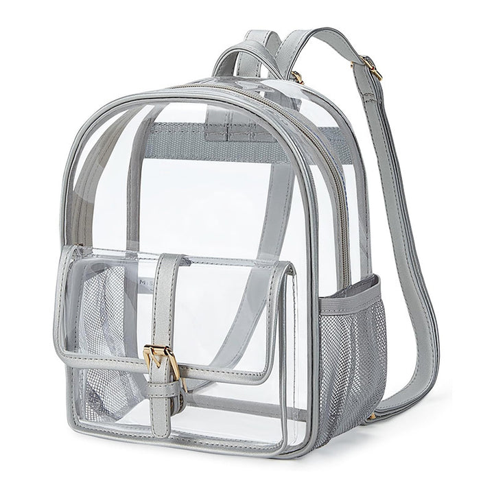 Transparent Backpack Bag with Organized Interior Bowlift
