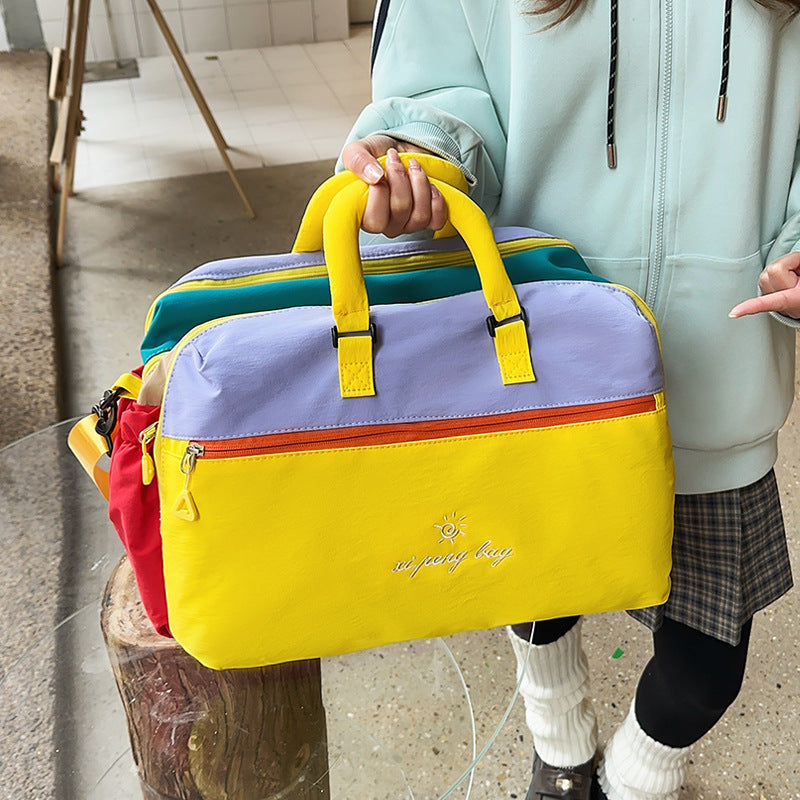 Versatile Multi-Pocket Travel Duffle Bag