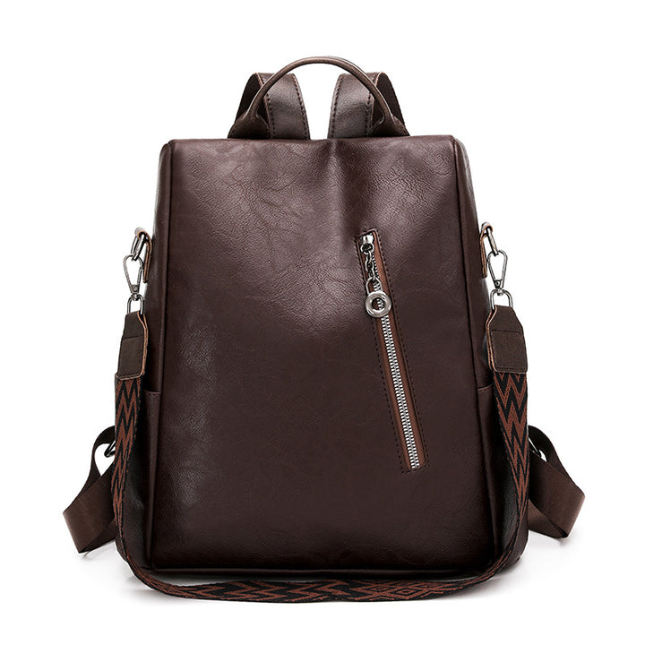 Elegant Faux Leather Backpack Bowlift