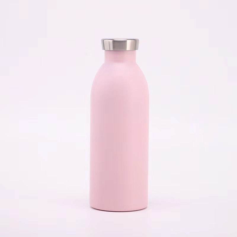 Ladies insulated stainless steel drinking bottle with ergonomic design Bowlift