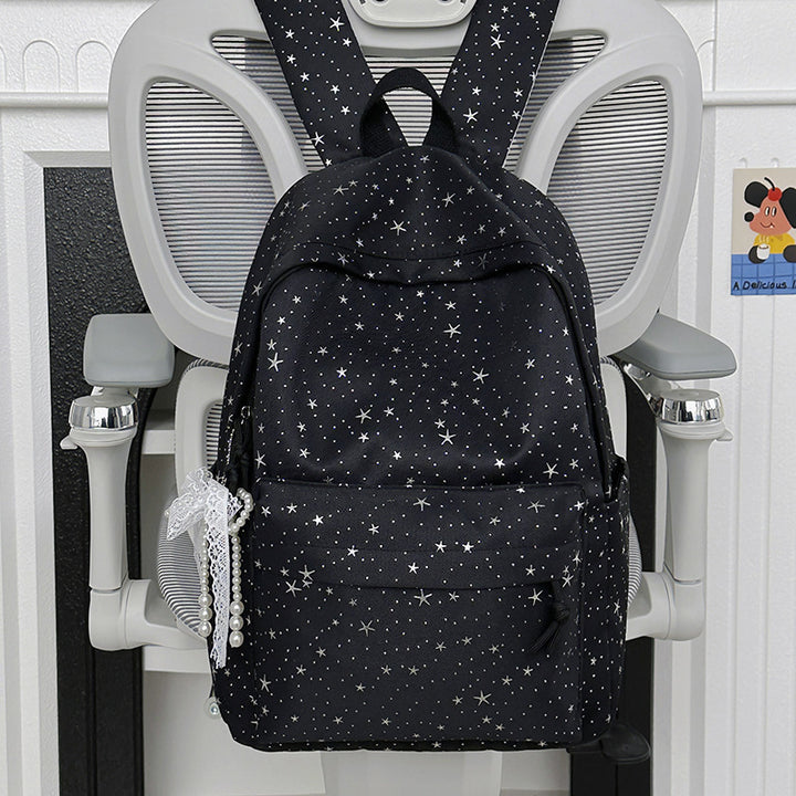 Girls Decorative Star Pattern Bowlift