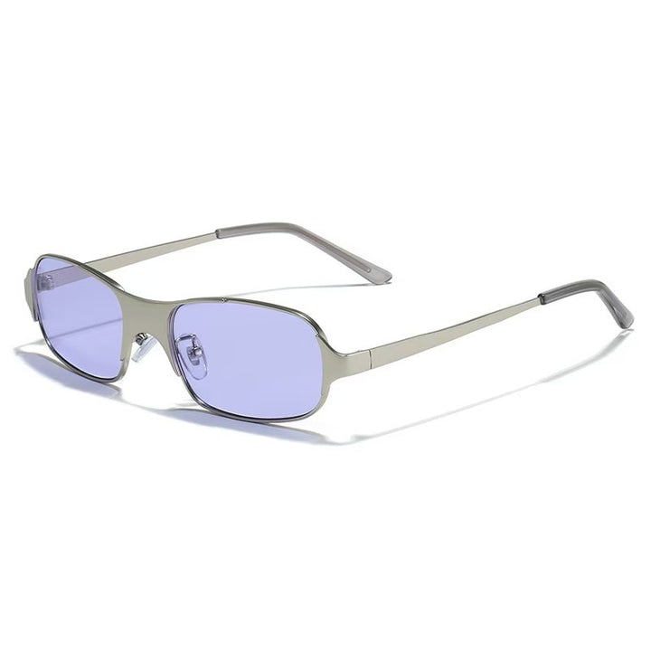 Women's modern rectangular sunglasses with UV protection and comfortable frame Bowlift