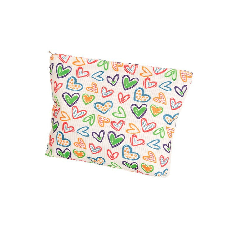 Playful Bow-Patterned Makeup Pouch Bowlift