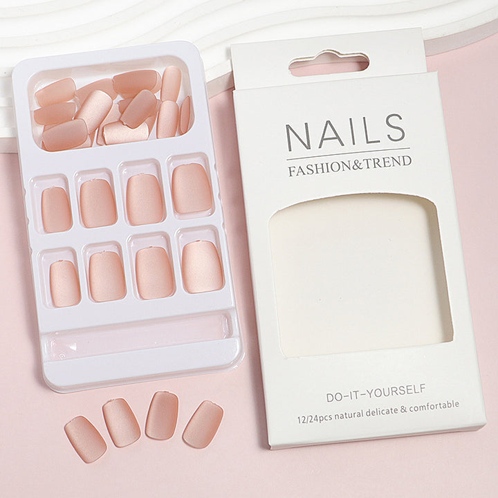 DIY Natural Finish Press-On Nail Tips Bowlift