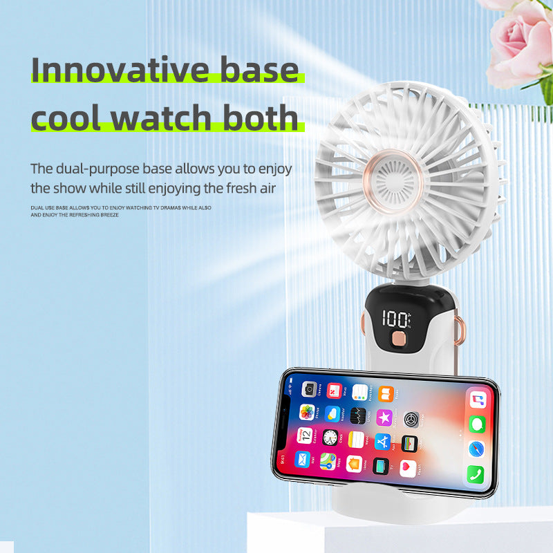Unisex Portable Digital Handheld Mist Fan Bowlift