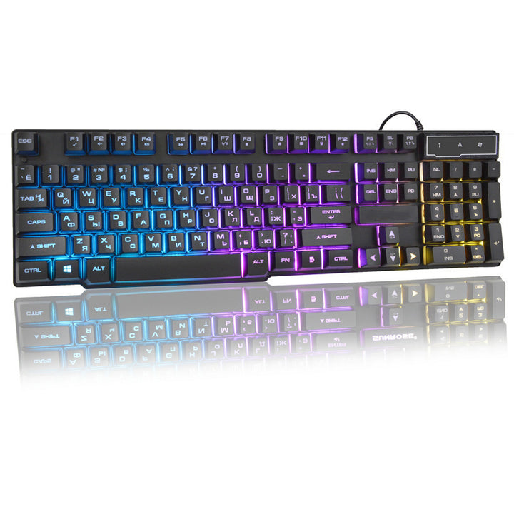 Rgb Illuminated Gaming Keyboard Bowlift