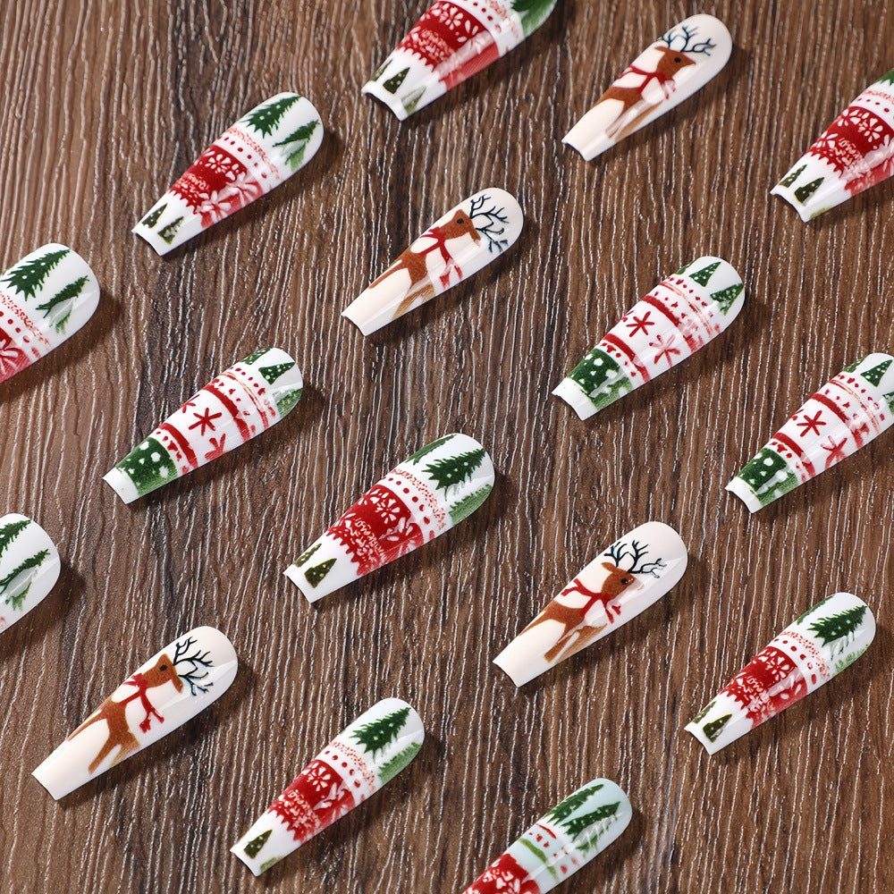Christmas Art Nail Set Bowlift