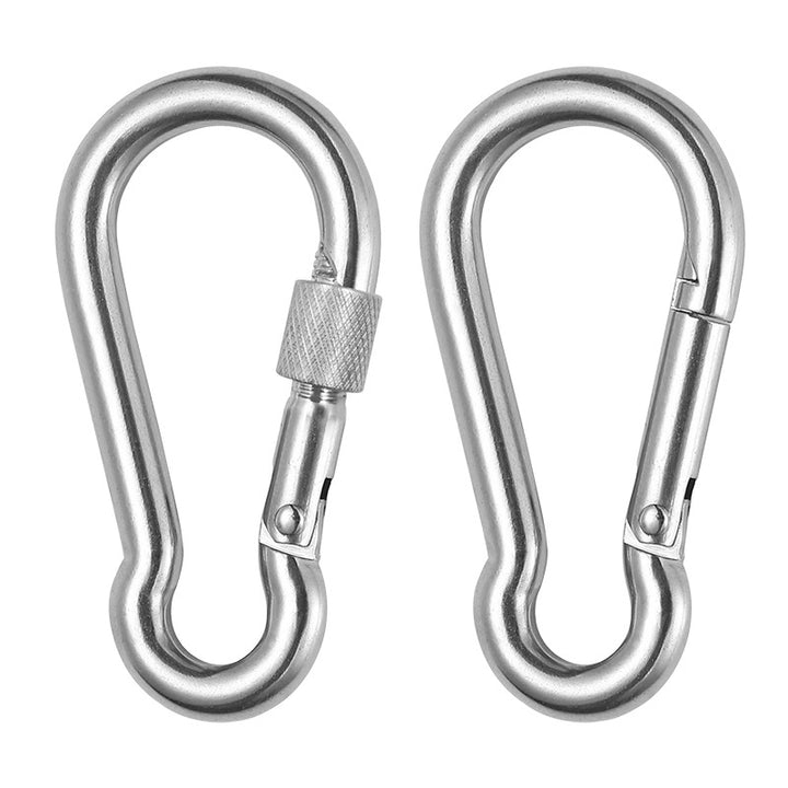 Safety Carabiner With Screw Lock And High Performance Structure Bowlift