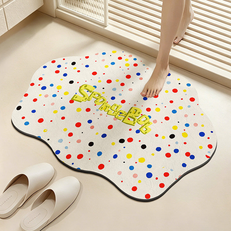 Cartoon Character Bath Mat