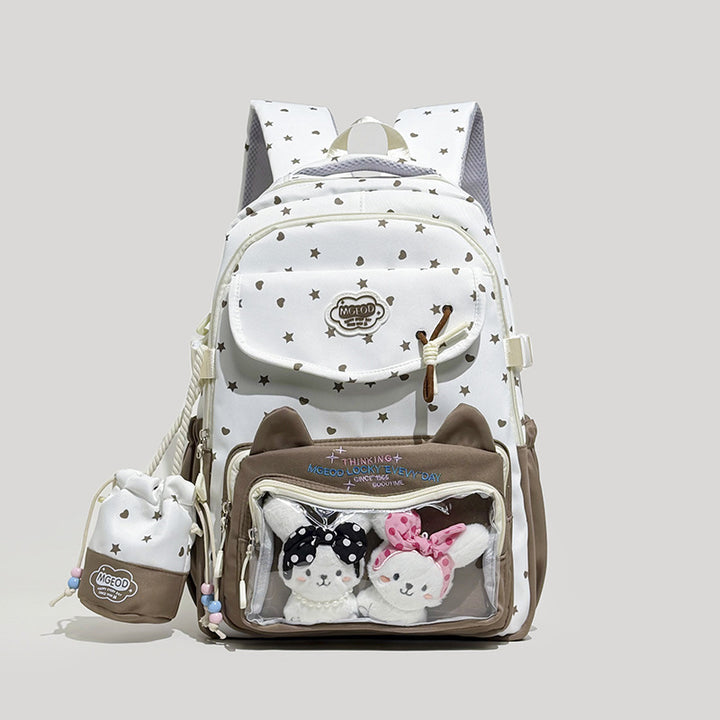 Children's Whimsical Animal-Themed School Backpack
