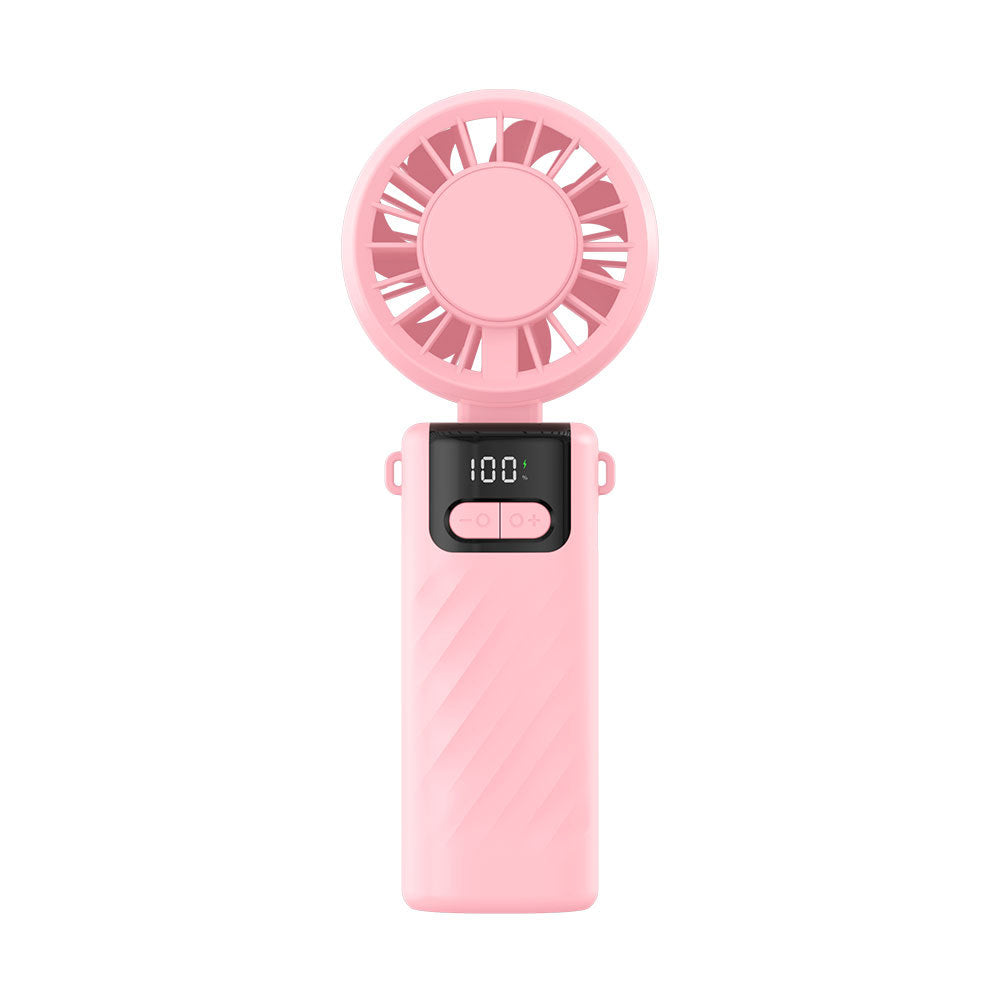 Unisex Rechargeable Mini Handheld Cooling Fan Bowlift