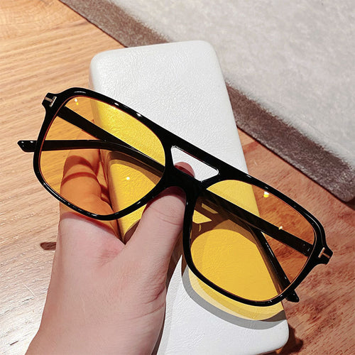 Bold Geometric Frame Glasses Bowlift