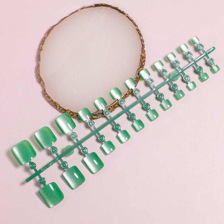 Fashionable Press-On Toe Nail Art Bowlift