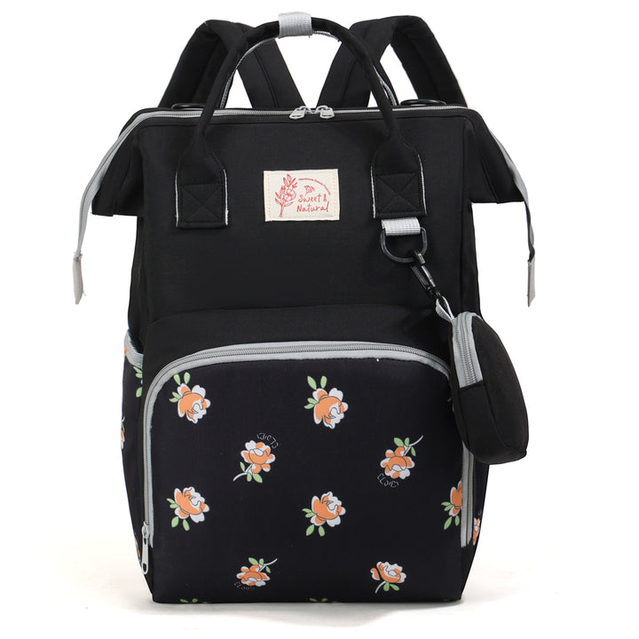 Stylish Floral Pattern Backpack Bowlift